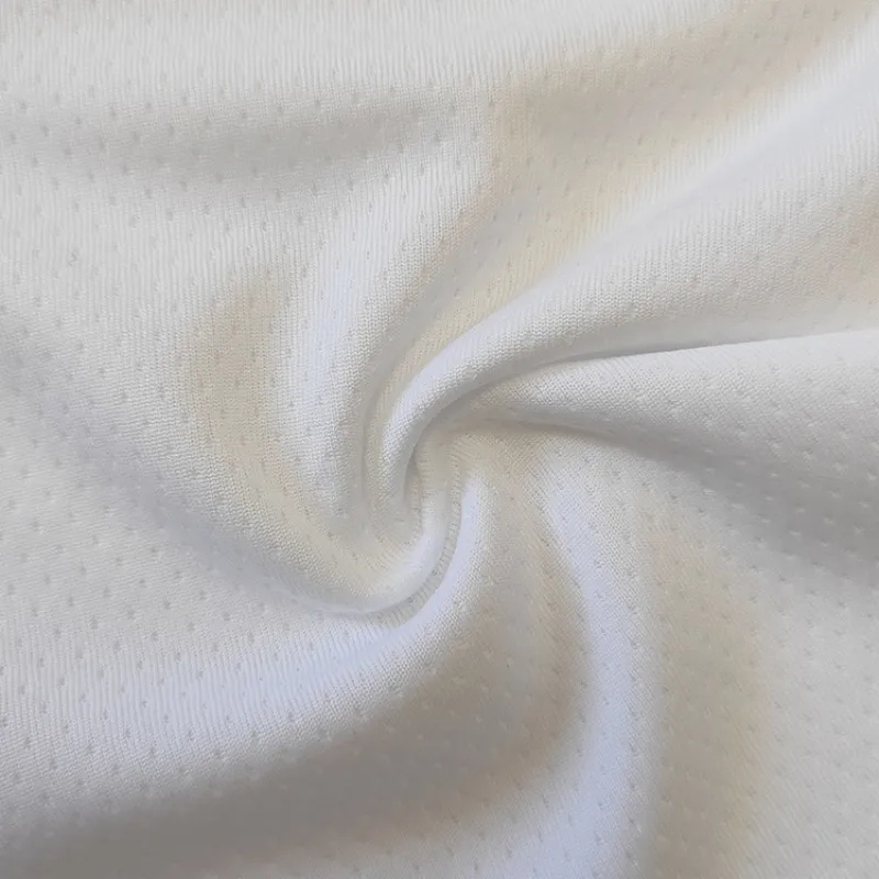 RPET Diamond Eyelet Mesh Fabric