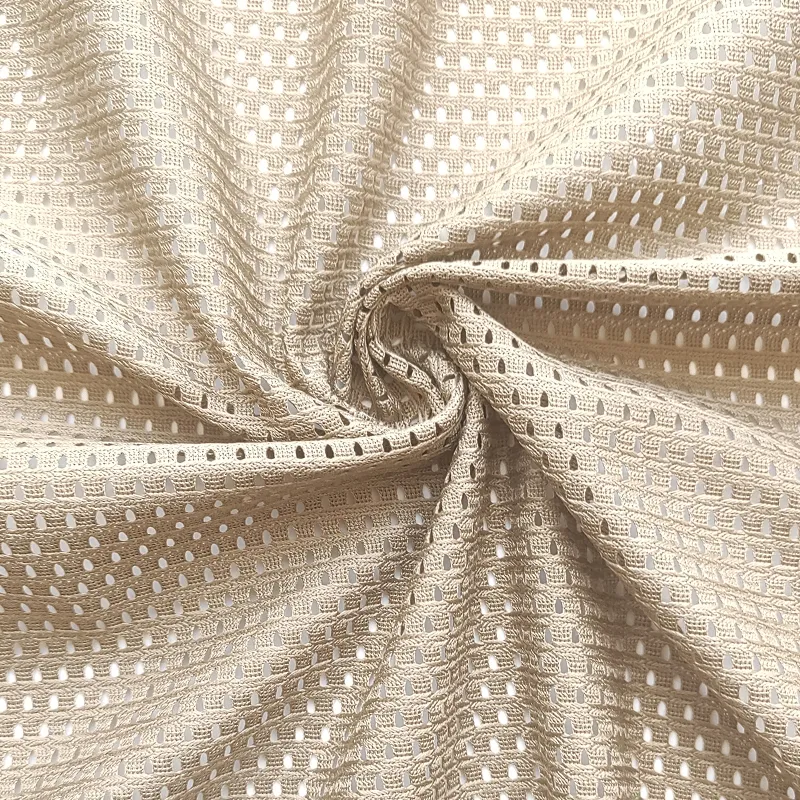Polyester+Spandex Bullet Head Mesh Fabric