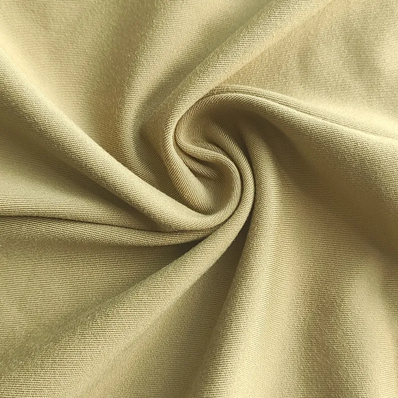 RPET Spandex Interlock Fabric with Double-Sided Brushed Finish