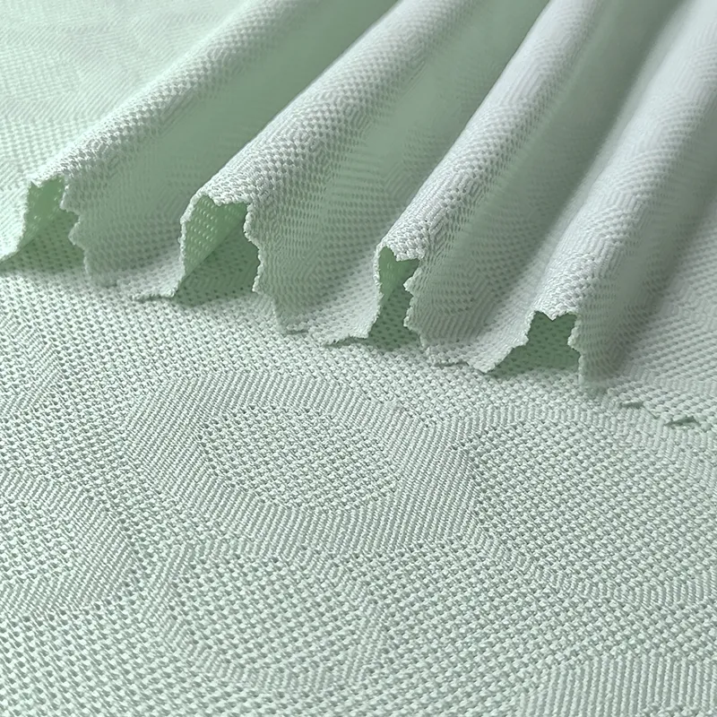Polyester+Spandex Jacquard Fabric