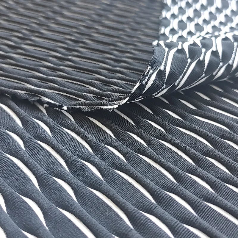 Polyester+Spandex Jacquard Fabric - Image 3