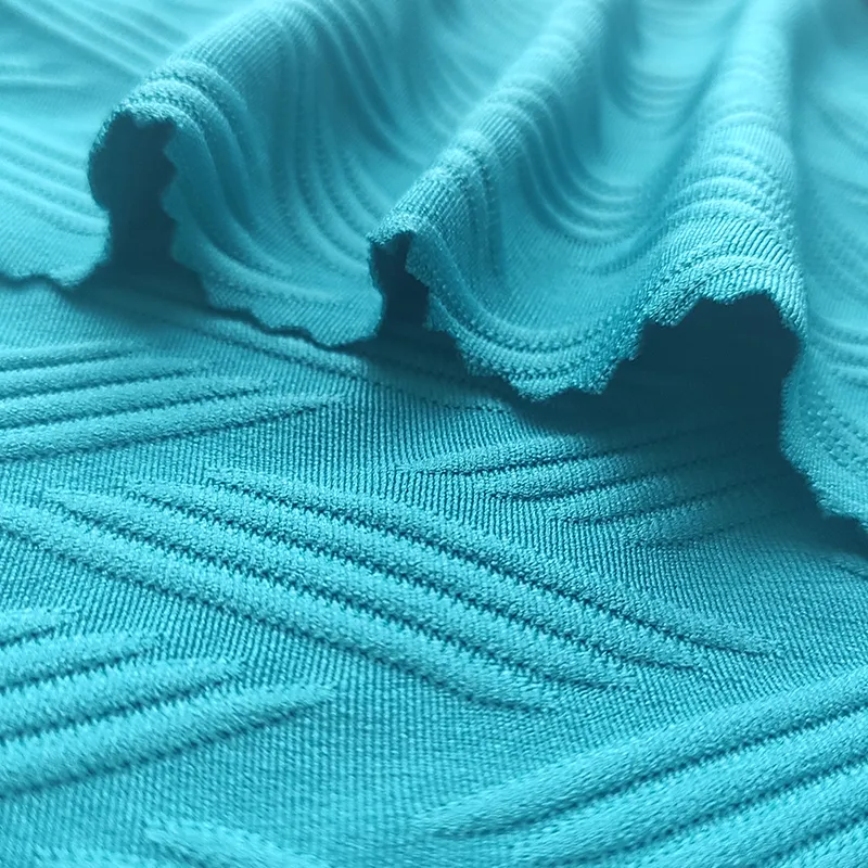 Polyester+Spandex Jacquard Fabric - Image 3