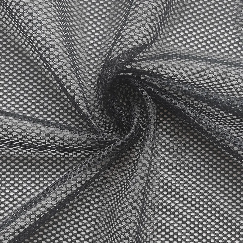 RPET Oval Eyelet Mesh Fabric