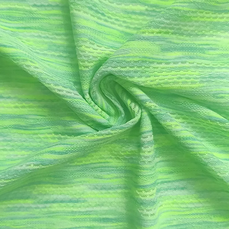 Polyester+Spandex Jacquard Fabric