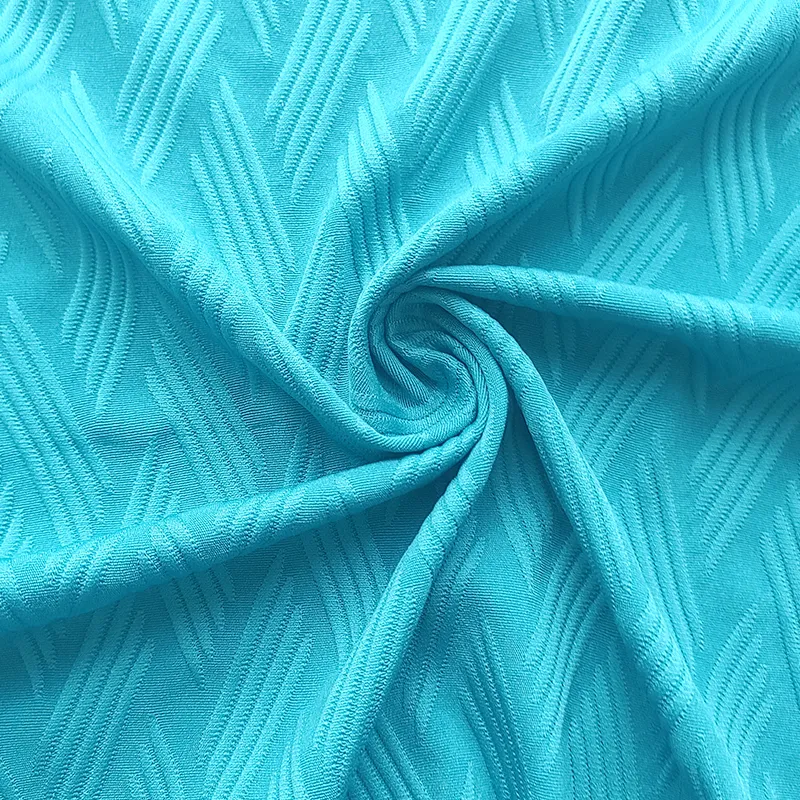 Polyester+Spandex Jacquard Fabric