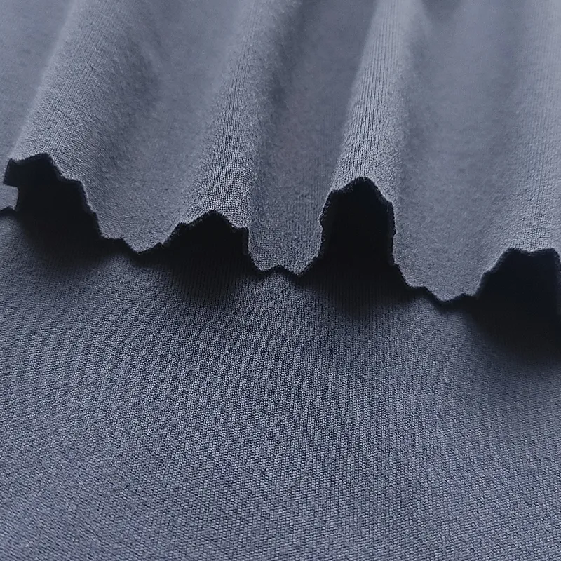 Nylon+Spandex Interlock Fabric Two Sides Brushed - Image 3