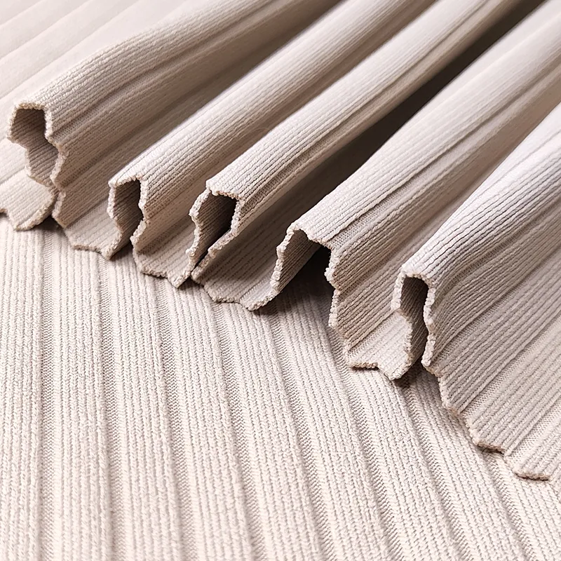 Nylon+Spandex Rib Fabric - Image 3